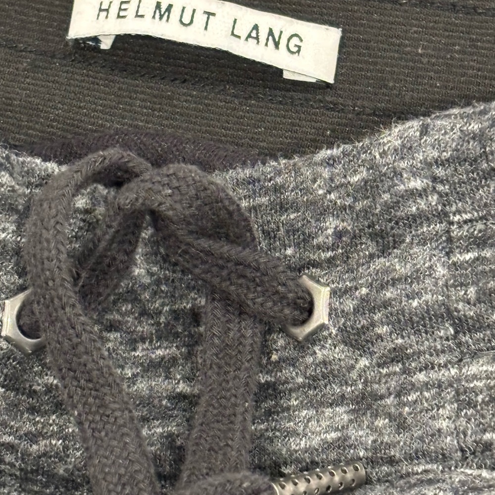 Helmut Lang Charcoal Track Pants